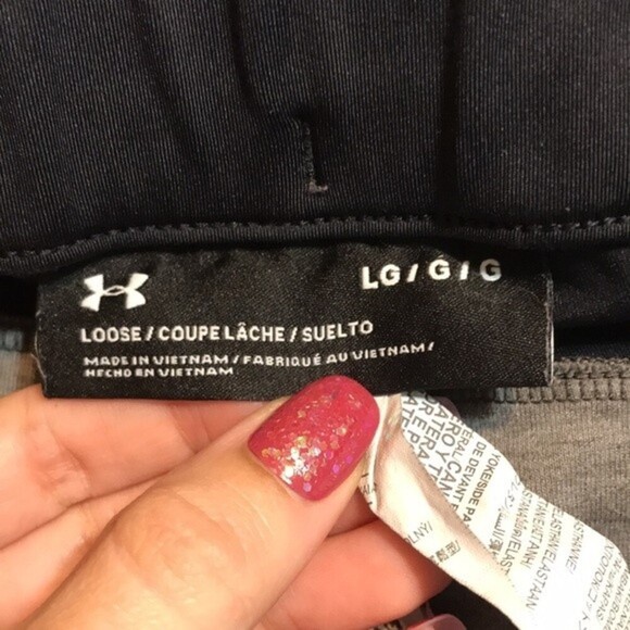 Under Armour athletic Spacer Burnout Pants womens size large - Picture 10 of 11